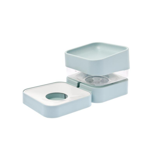 CIO075 - ΠΙΑΤΟ ΓΙΑ ΦΑΓΗΤΟ ΚΑΙ ΝΕΡΟ CUBO 32*16*11cm FERRIBIELLA - Pet shop Petsite.gr - Ferribiella