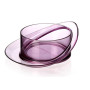 SATURN BOWL FOR FOOD/WATER MEDIUM PINK 980ml 20.8*21*8.6cm FERRIBIELLA 