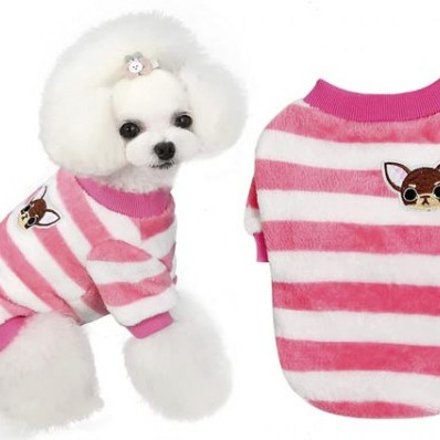 ΦΟΥΤΕΡ ΣΚΥΛΟΥ FLEECE FACE STRIPES XXL 35cm