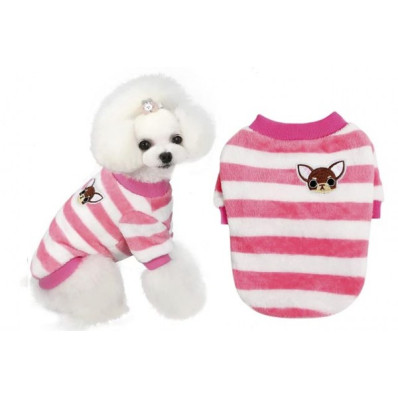 ΦΟΥΤΕΡ ΣΚΥΛΟΥ FLEECE FACE STRIPES XXL 35cm