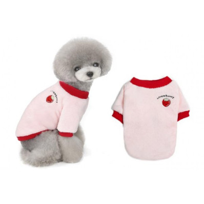 ΦΟΥΤΕΡ ΣΚΥΛΟΥ FLEECE STRAWBERRY XXL 40cm