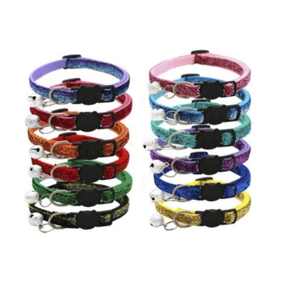 ΚΟΛΑΡΟ ΓΑΤΑΣ GLAMOUR ΜΕ ΚΟΥΔΟΥΝΑΚΙ 10mm*20-30cm VALUE IMPORTS