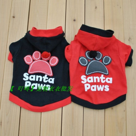 ΜΠΛΟΥΖΑΚΙ SANTA PAWS ΜΕ ΚΟΥΚΟΥΛΑ MEDIUM