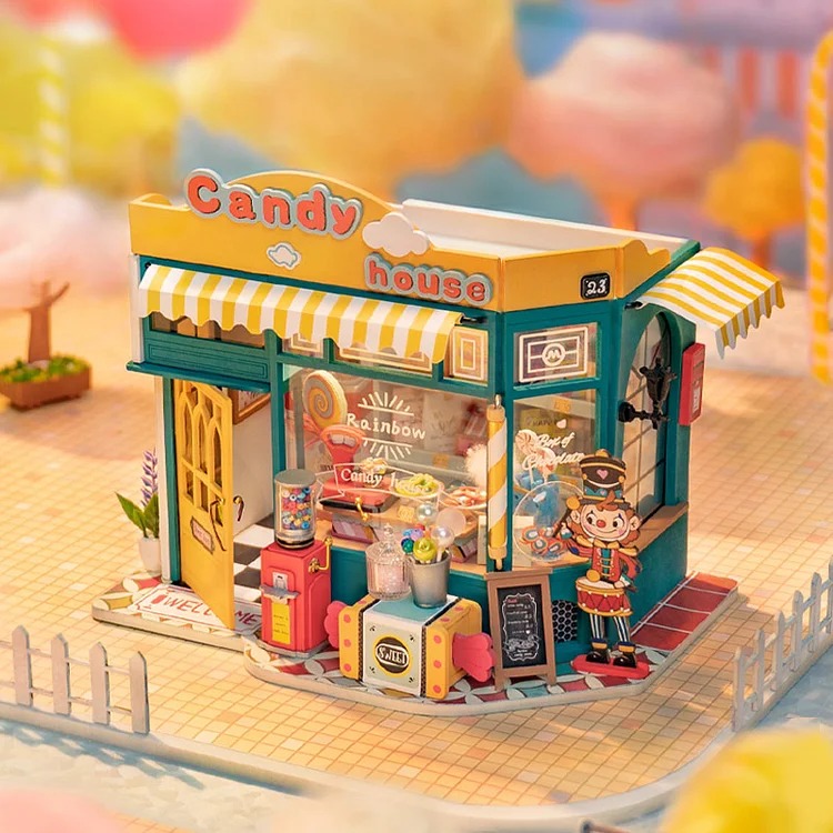 DG158 - Rainbow Candy House με φωτισμό - Pet shop Petsite.gr - RoLife