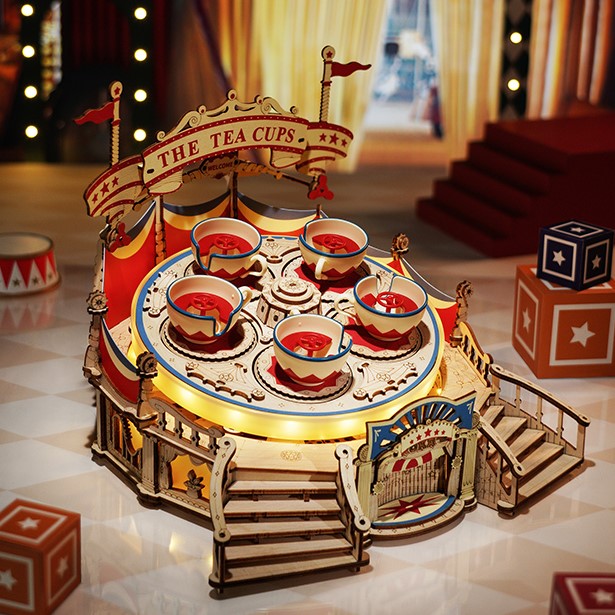 EA04 - Tilt-A-Whirl Music Box - Pet shop Petsite.gr - Robotime