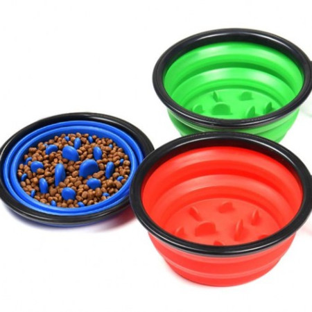 ΠΤΥΣΣΟΜΕΝΟ ΜΠΟΛ ΣΚΥΛΟΥ-ΓΑΤΑΣ SLOW FEEDER SMALL 400ml