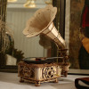 Classical Gramophone (Ηλεκτρική και Χειροκίνητη Λειτουργία Περιστροφής)