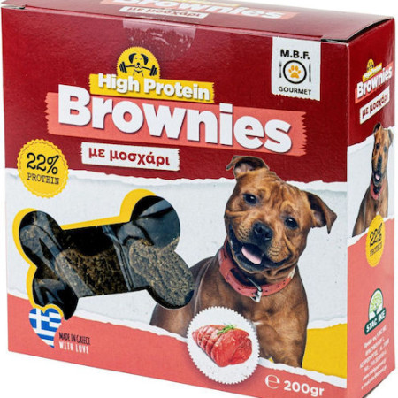 BROWNIES HIGH PROTEIN BEEF 200gr MBF