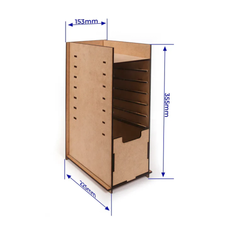 Ερμάριο Αποθήκευσης με υποδοχές συρταριών