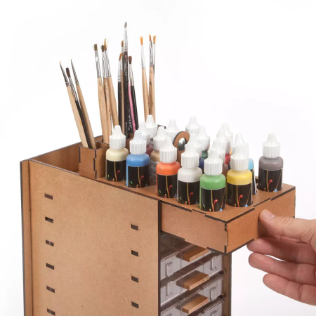 Αποθηκευτικός Χώρος Χρωμάτων και Πινέλων