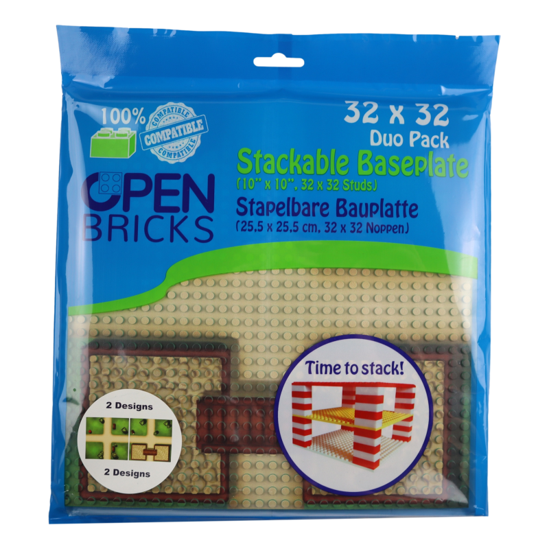 OB-P32FC2 - Open Bricks Βάση Κατασκευής Αγροτικά μονοπάτια Farm crossings (2 τμχ) - Pet shop Petsite.gr - Open Brick Source