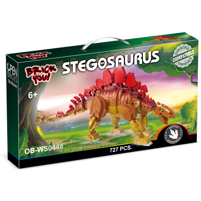 OB-WS0448 - Stegosaurus - Pet shop Petsite.gr - Open Brick Source