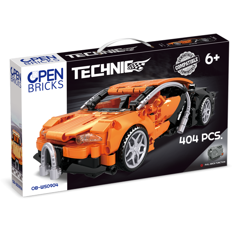 OB-WS0904 - Sports Car Orange - Pet shop Petsite.gr - Open Brick Source