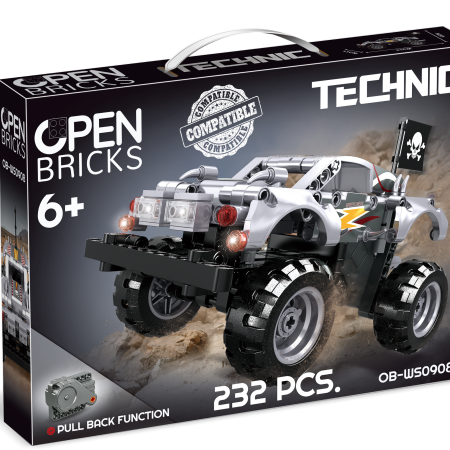 Monster Truck Silver