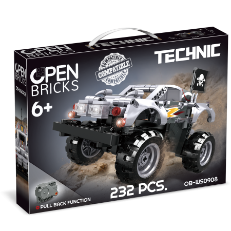 Monster Truck Silver