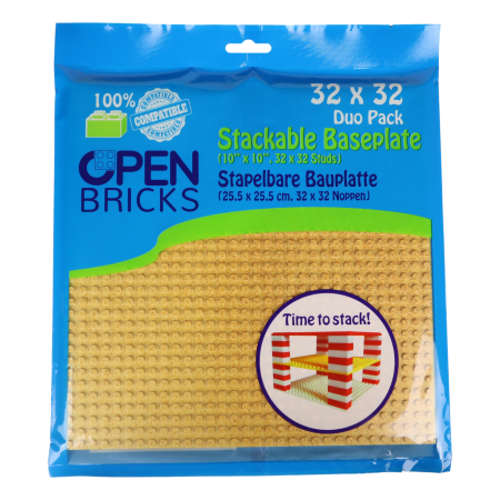 Open Bricks Βάση Άμμος ερήμου ~ Desert sand (2 τμχ)