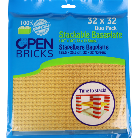 Open Bricks Βάση Άμμος ερήμου ~ Desert sand (2 τμχ)