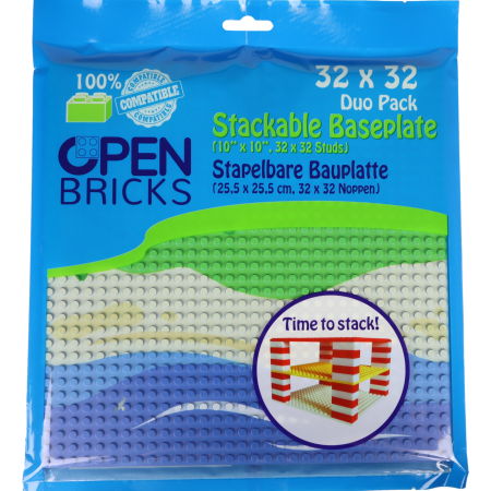 Open Bricks Βάση Κατασκευής Straight beach (2 τμχ)