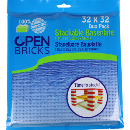 Open Bricks Βάση Κατασκευής Νερό ~ Water (2 τμχ)