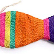 ΠΑΙΧΝΙΔΙ ΓΑΤΑΣ ΨΑΡΑΚΙ ΑΠΟ ΨΑΘΑ 13cm