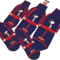 ΜΠΛΟΥΖΑΚΙ SNOOPY ΚΟΚΚΙΝΟ-ΜΠΛΕ 30cm