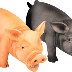 ΓΟΥΡΟΥΝΙ ΜΕΓΑΛΟ LATEX ΓΚΡΙ/ΡΟΖ 22cm