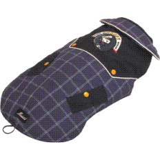 ΠΑΛΤΟΥΔΑΚΙ SNOOPY ΜΠΛΕ/ΚΑΡΩ 40cm